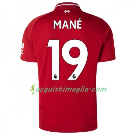 Divisa di Calcio Liverpool Mane 19 Prima 2018/2019